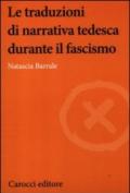 Le traduzioni di narrativa tedesca durante il fascismo