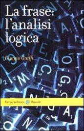 La frase: l'analisi logica