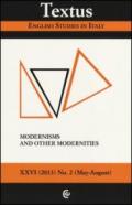 Textus. English studies in Italy (2013). 2.Modernisms and other modernities