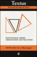 Textus. English studies in Italy (2014). 2.Postcolonial crimes: crime fiction and the other