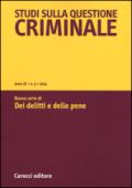 Studi sulla questione criminale (2014): 3