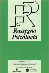 Rassegna di psicologia (2015)