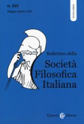 Bollettino della società filosofica italiana: 221