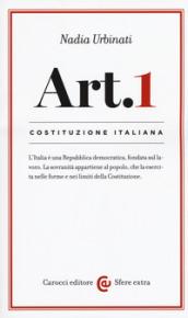 Costituzione italiana: articolo 1