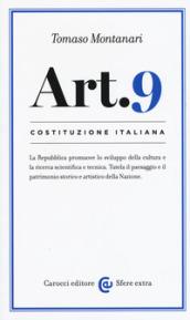 Costituzione italiana: articolo 9