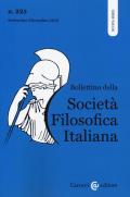 Bollettino della società filosofica italiana. Nuova serie (2018). Vol. 3