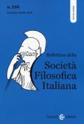 Bollettino della società filosofica italiana. Nuova serie (2019). Vol. 226: Gennaio-Aprile.