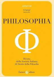 Philosophia (2019). Vol. 1