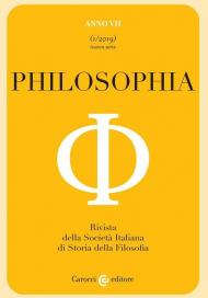 Philosophia (2019). Vol. 1