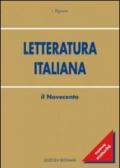 Letteratura italiana. Il Novecento