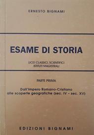 L' esame di storia. Per i Licei e gli Ist. Magistrali vol.1