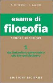 Compendio di storia della filosofia. 1.