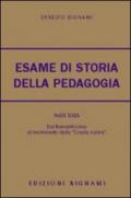 L'esame di storia della pedagogia. 1.