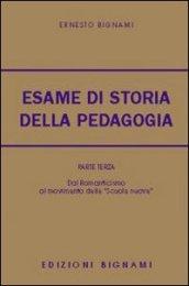 L'esame di storia della pedagogia. 1.