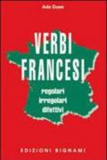 Verbi francesi regolari, irregolari e difettivi