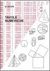 Tavole numeriche. Formulario geometrico. Per le Scuole