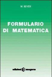 Formulario di matematica. Per le Scuole