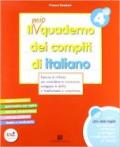 Il mio quaderno dei compiti di italiano. Con fascicolo. Per la 4ª classe elementare. Con espansione online