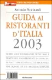 Guida ai ristoranti d'Italia 2003