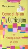 Come si fa un curriculum