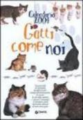 Calendario 2004. Gatti come noi