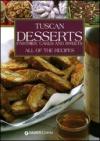 Tuscans Desserts. Pastries, cakes and sweets. All of the recipes