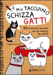 Il mio taccuino schizza gatti