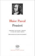 Pensieri. Testo francese a fronte