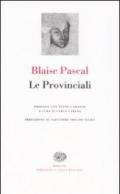 Le Provinciali. Testo francese a fronte