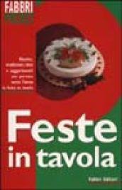 Feste in tavola