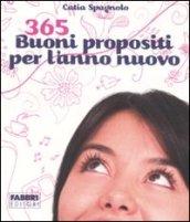 365 buoni propositi per l'anno nuovo