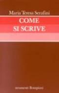 Come si scrive