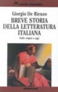 Breve storia della letteratura italiana