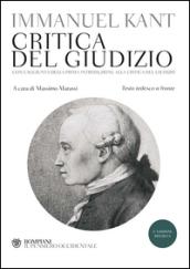 Critica del giudizio. Testo tedesco a fronte