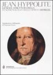Genesi e struttura della «Fenomenologia dello spirito» di Hegel