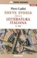 Breve storia della letteratura italiana del '900