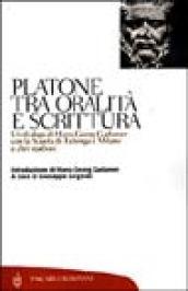 Platone tra oralità e scrittura. Un dialogo di Hans-Georg Gadamer con la Scuola di Tubinga e Milano e altri studiosi (Tubinga, 3 settembre 1996)