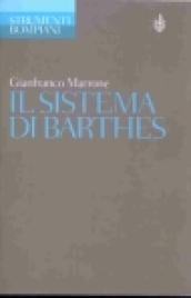 Il sistema di Barthes