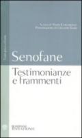 Testimonianze e frammenti. Testo greco a fronte