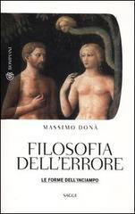 Filosofia dell'errore. Le forme dell'inciampo