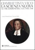 La scienza nuova. Le tre edizioni del 1725, 1730 e 1744