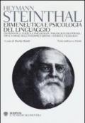 Ermeneutica e psicologia del linguaggio. Testo tedesco a fronte