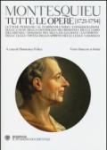 Montesquieu. Tutte le opere (1721-1754)