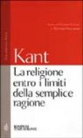 La religione entro i limiti della semplice ragione