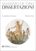 Dissertazioni. Testo greco a fronte