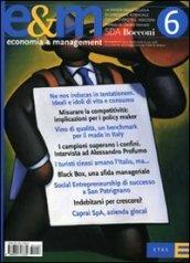 Economia & management: 6