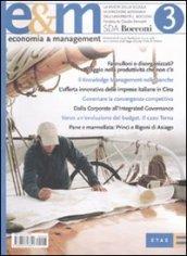 Economia & management. 3.