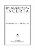 D'una sostanza incerta