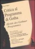 Critica del programma di Gotha. Testo tedesco a fronte