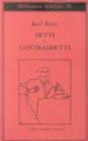 Detti e contraddetti